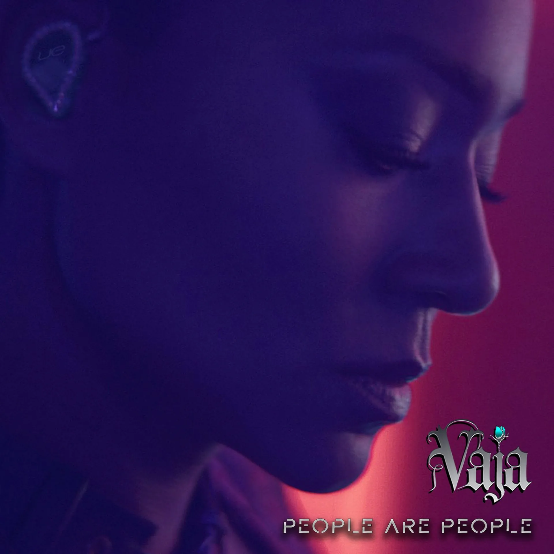 Vaja People Are People single cover artwork.