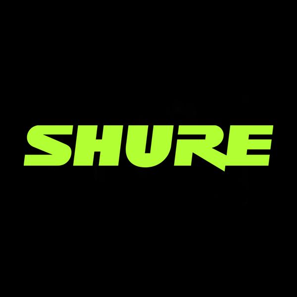 Shure logo.