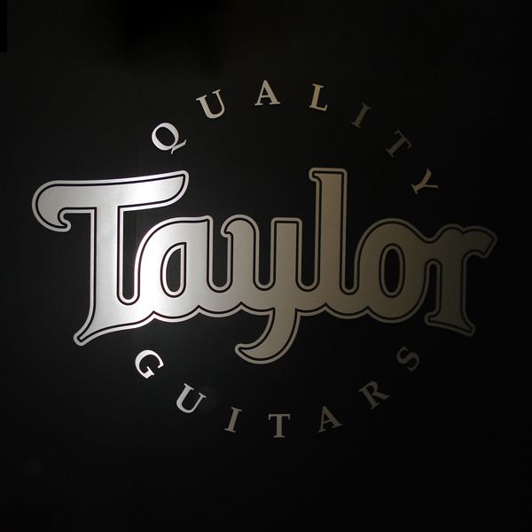 Taylor Guitars logo.