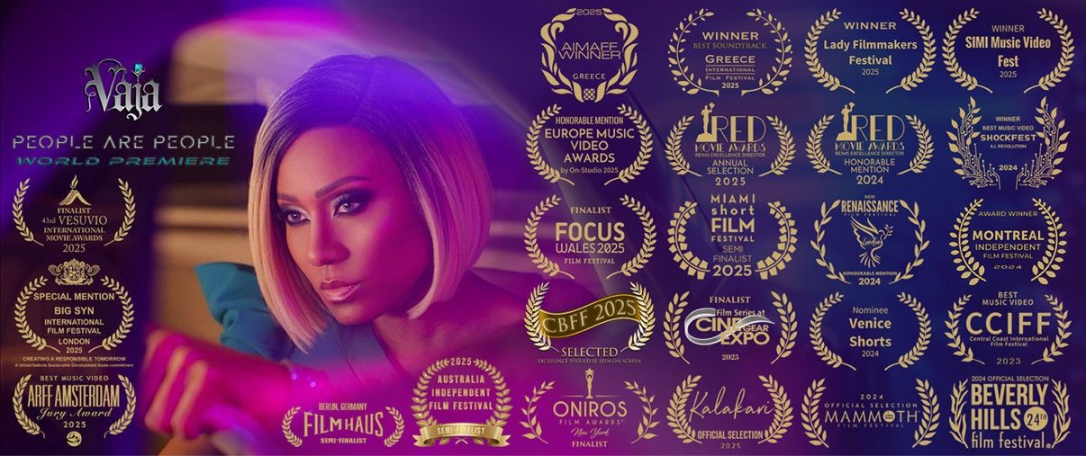 Festival laurels for Vaja's People Are People music video, including nine award wins